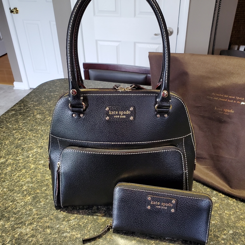 EUC kate spade Maeda Satchel & Wallet